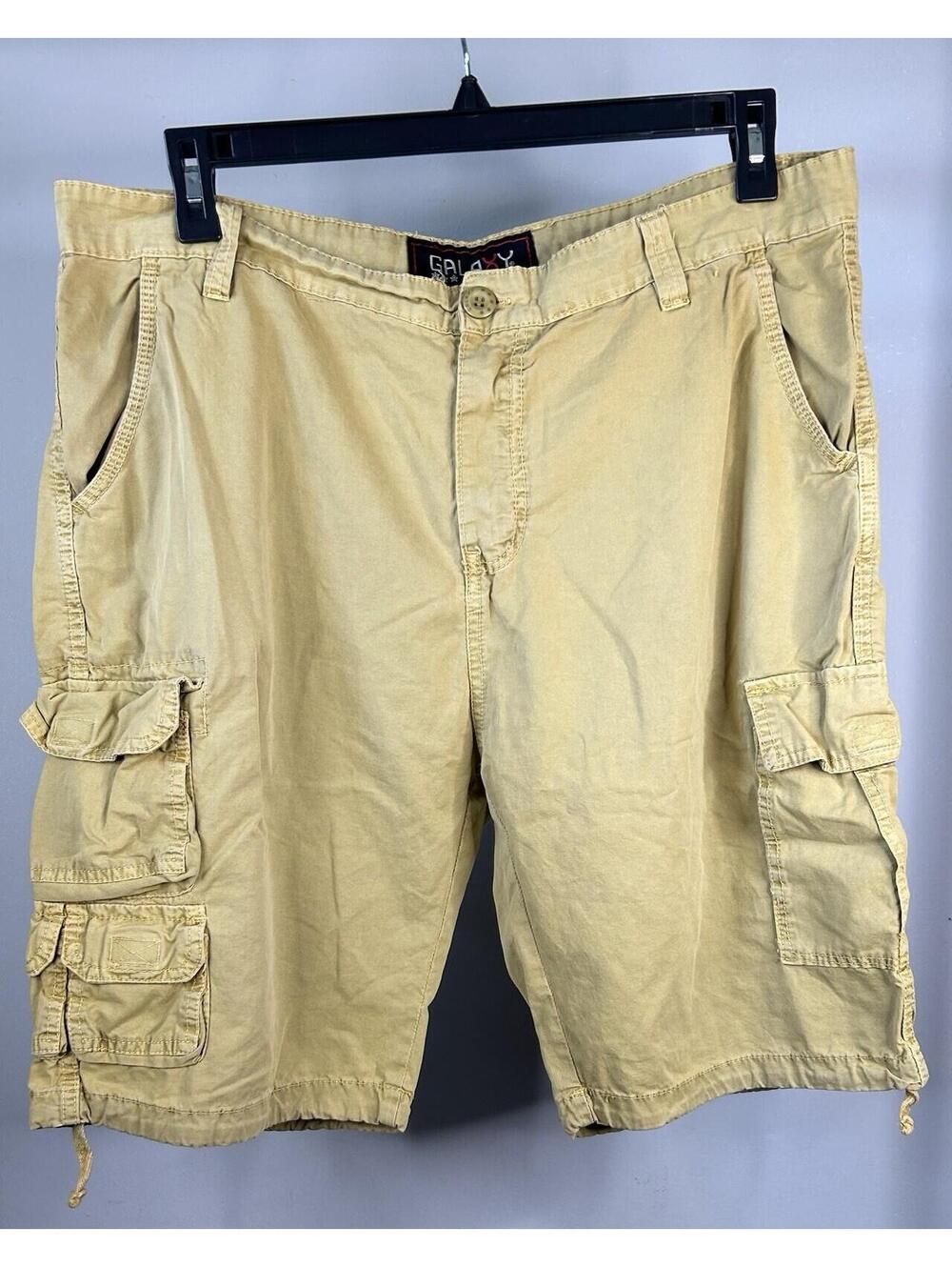Galaxy by Harvic Cargo Shorts Men’s Size 38x10